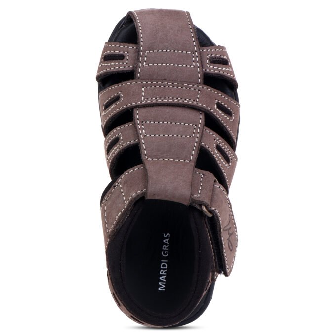 Mardi Gras | Casual leather sandals for Men