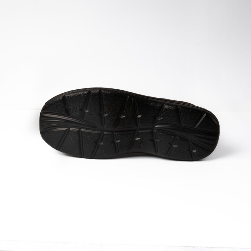 Mardi Gras Men's Genuine Leather Sandals | PU Sole & EVA Insole | Tan Colour | All-Day Comfort |  Casual & Office Footwear - Image 6